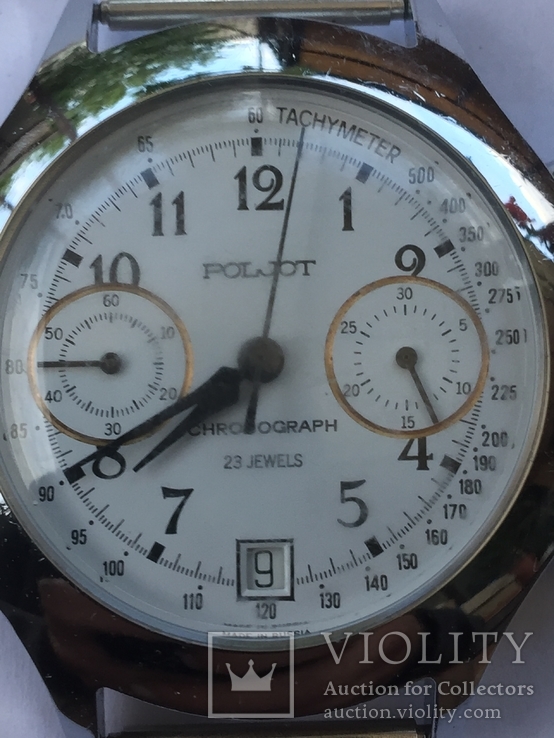 Часы Хроногаф POLJOT Росия №817645, фото №12