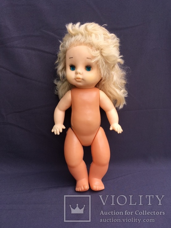 Кукла СССР, старая кукла, советская кукла 40 см, фото №2