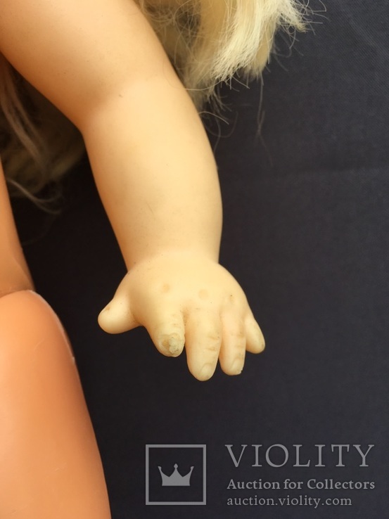 Кукла СССР, старая кукла, советская кукла 40 см, фото №5