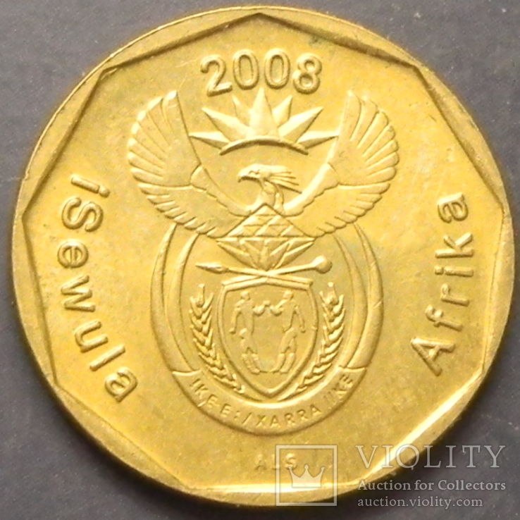 20 центів Південна Африка 2008, фото №3