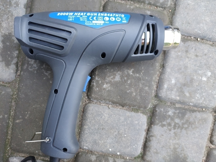 Фен Energer ENB467HTG 2000W Heat Gun 240V лот 2, фото №4