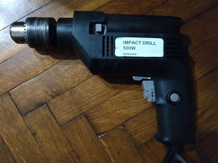 Ударная дрель Impact Drill WID500HF 500W, фото №2