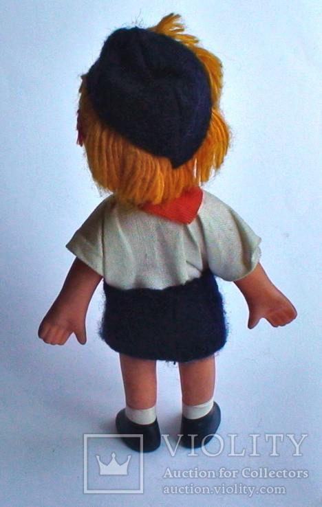 Кукла немецкая ГДР Пионерка., фото №7