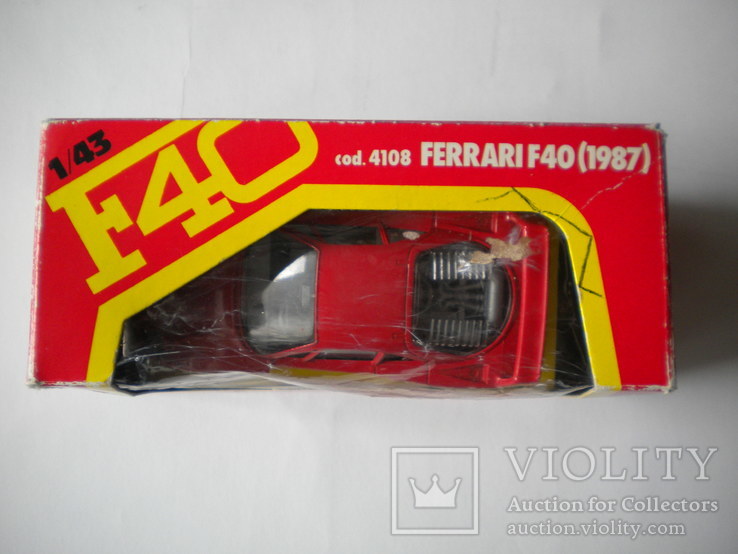 Модель автомобіля FERRAI F40 1987, фото №4