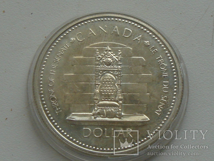 1 доллар 1977 р. Канада., фото №3