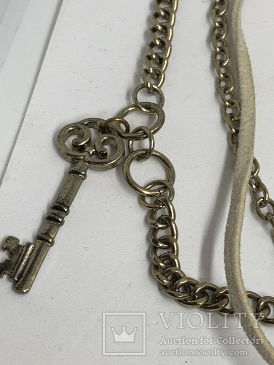 Ожерелье с Англии с кулонами 128 грамм, фото №10