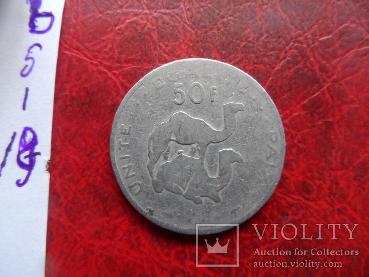 50 франков 1977  Джибути  ($5.5.19)~, фото №5