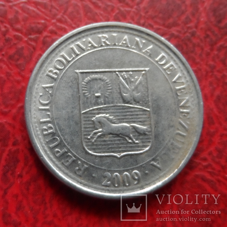 50 сентим 2009  Венесуэлла  ($5.5.25)~, фото №3