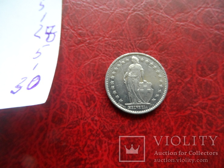 1/2 франка 1980 Швейцария  ($5.5.30)~, фото №5