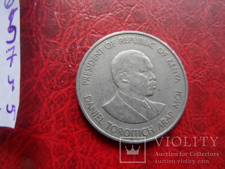 1 шиллинг 1980 Кения   ($5.7.4)~, фото №4