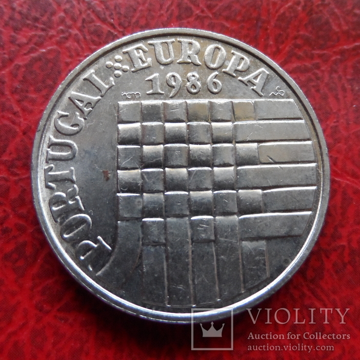 25 эскудо 1986  Португалия   ($5.7.14)~, фото №2