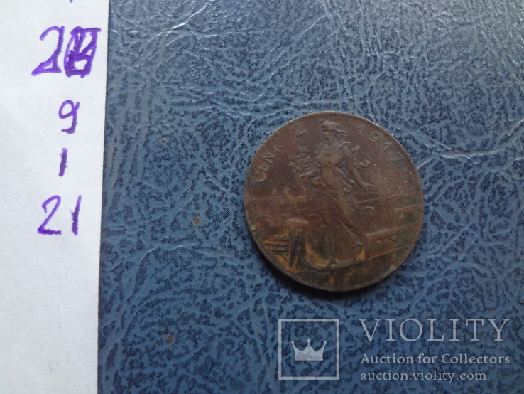 2 чентезимо 1917 Италия   ($9.1.21)~, фото №8