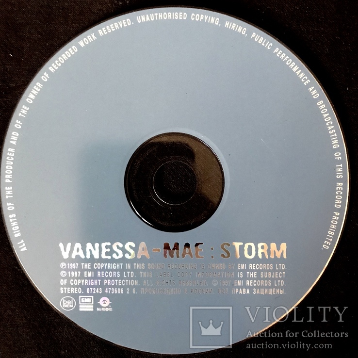 Лицензионный диск / Vanessa Mae. Альбом : Storm, 1997. CD