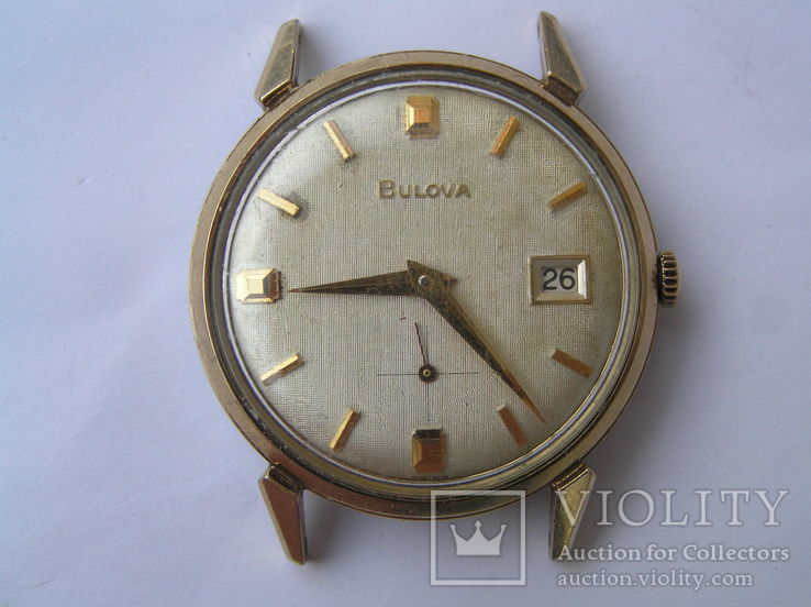 Часы Bulova позолота