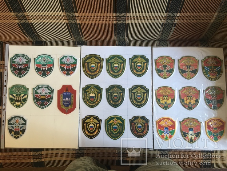 Коллекция пограничных шевронов ПВ ПС ФСБ РФ, фото №6