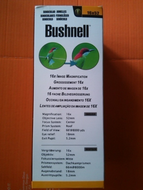 Монокуляр BUSHNELL 16x52., numer zdjęcia 3