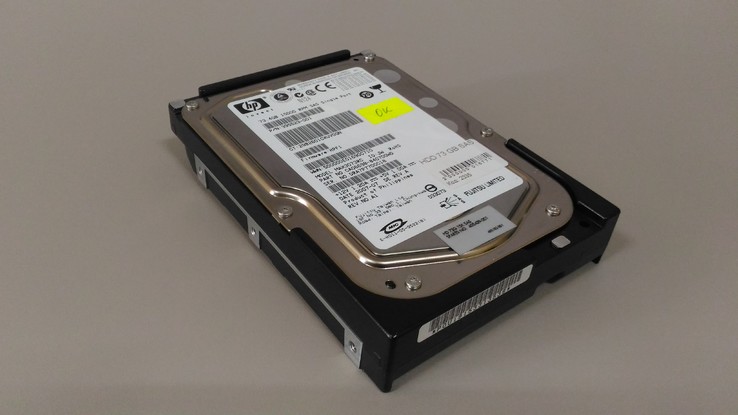 Жесткий диск HP Fujitsu 73GB 15000rpm 16MB MAX3073RC SAS, фото №5