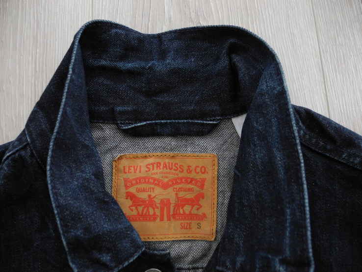 Куртка джинсовая Levis р. S ( Сост Нового ) , фото №8
