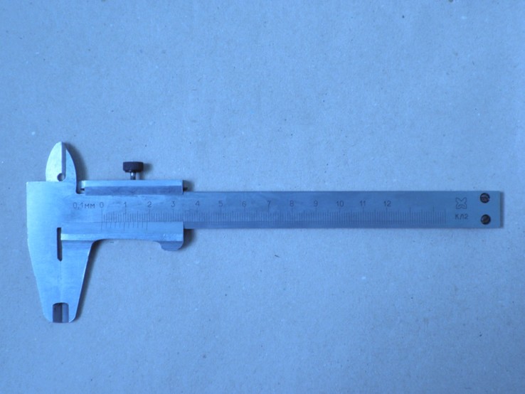 Штангенциркуль на 125 мм. ШЦ-1.0.1мм, фото №2