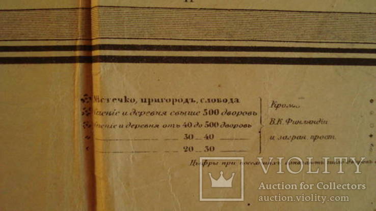 Спец.карта Евр.России,Грозный Владикавказ 1923г., фото №7