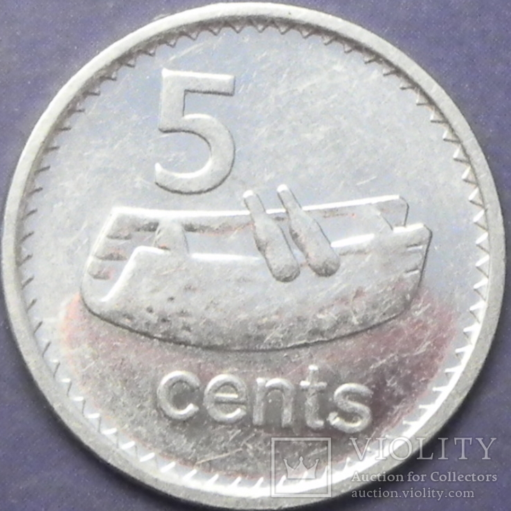 5 центів Фіджі 2010, фото №2
