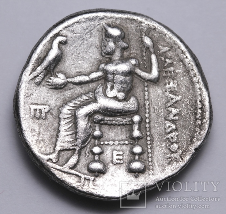 Срібна тетрадрахма Александра ІІІ Великого, 336-323 до н.е., фото №6