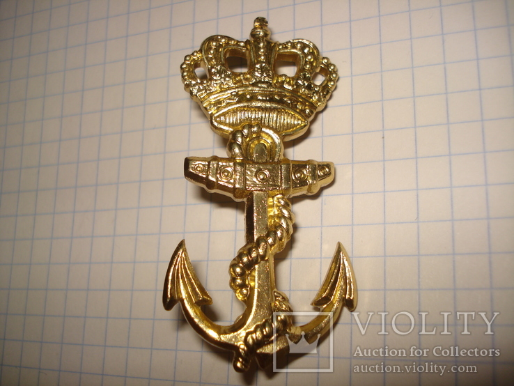 Кокарда на берет Королевской морской пехоты, Нидерланды, фото №2