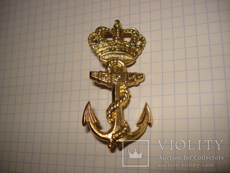 Кокарда на берет Королевской морской пехоты, Нидерланды, фото №3