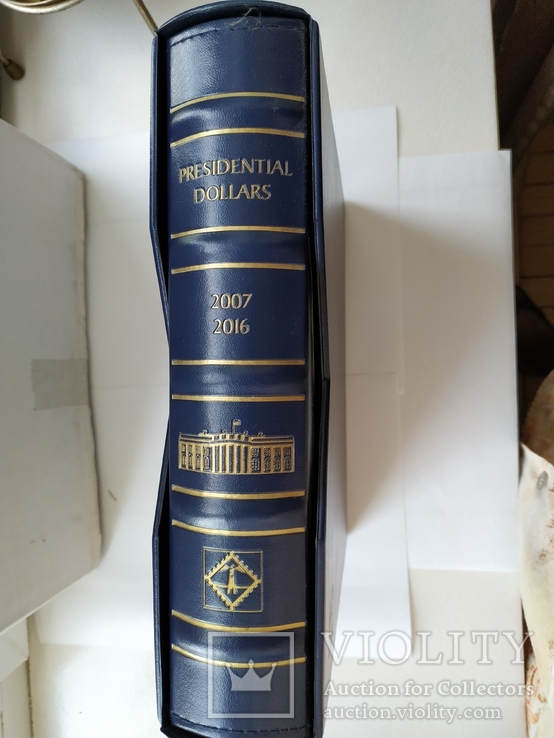 Альбом Leuchtturm OPTIMA, по президентские монеты США 2007 - 2016 года