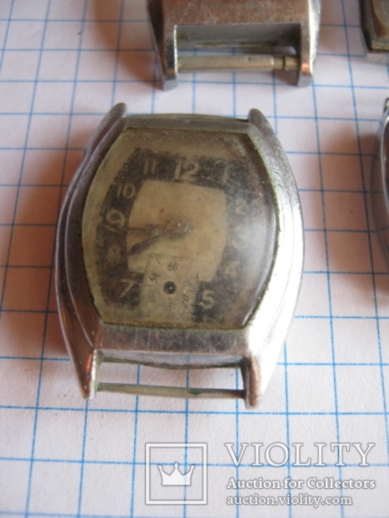 Старинные наручные женские часы 3 шт., фото №6
