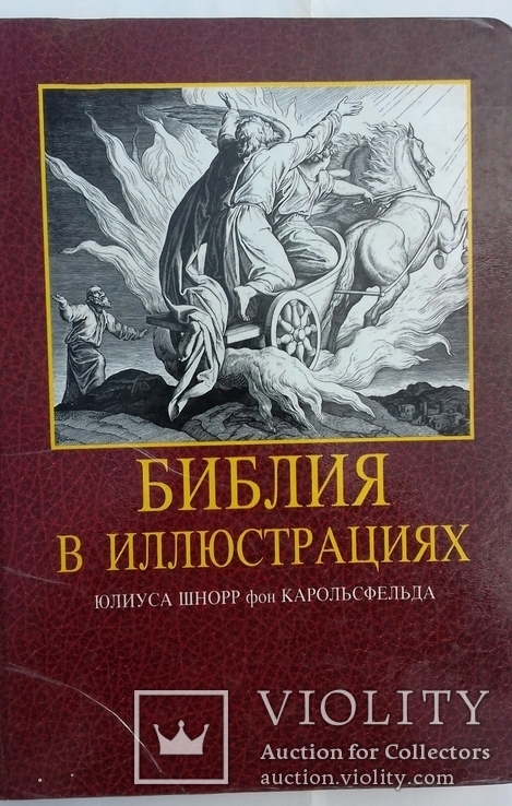 БИБЛИЯ В ИЛЮСТРАЦИЯХ Ю.Ш. ФОН КАРОЛЬСФЕЛЬД 240 илюстраций гравюры по дереву, фото №2