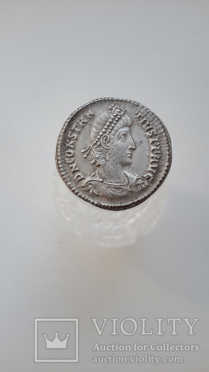 Constantius II. AD 337-361. AR Siliqua (вес-3.2 гр.), фото №3