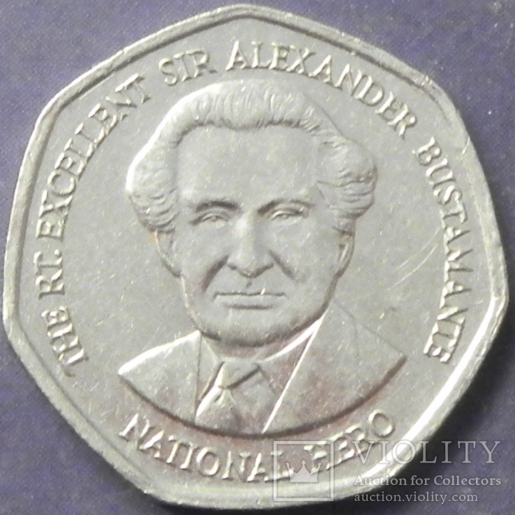 1 долар Ямайка 1996, фото №3