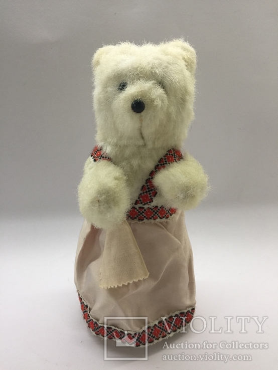 Мишка медведь игрушка заводная времён СССР