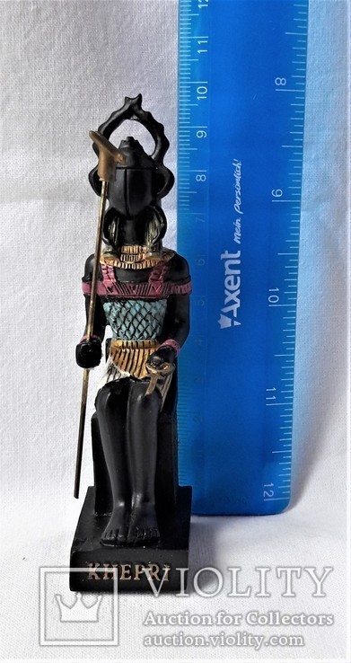 Коллекционный Бог древнего Египта Кхепри (10), Великобритания, фото №2