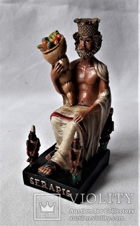 Коллекционный Бог древнего Египта Серапис (8), Великобритания, фото №3