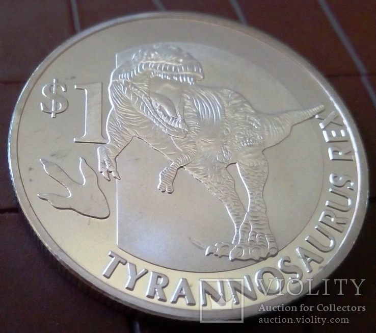 1 долар  2015 року  Сьєра Леоне /посрібнення 999/, фото №2