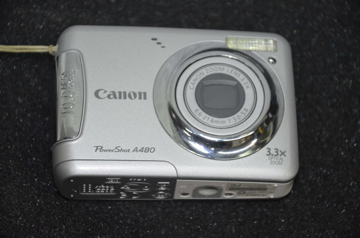 Цифровой фотоаппарат Canon PowerShot A480, фото №2