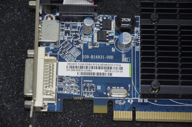 Видеокарта Radeon HD 3450 PCI-E 2.0 512Mb HDMI, фото №6