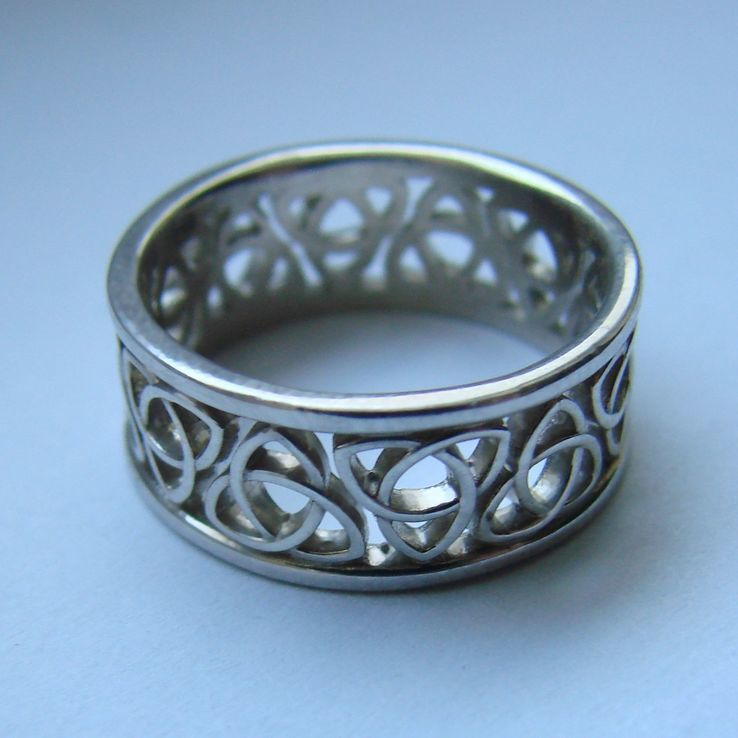 Трикветр. Триглав. Кольцо с кельтским узором ( Trinity Knot), фото №5