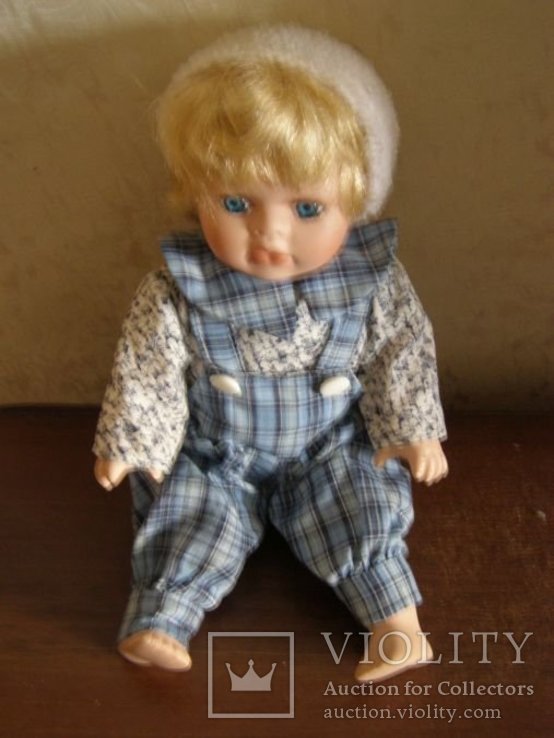 Кукла фарфоровая Малыш, Германия. винтаж 1960-х г