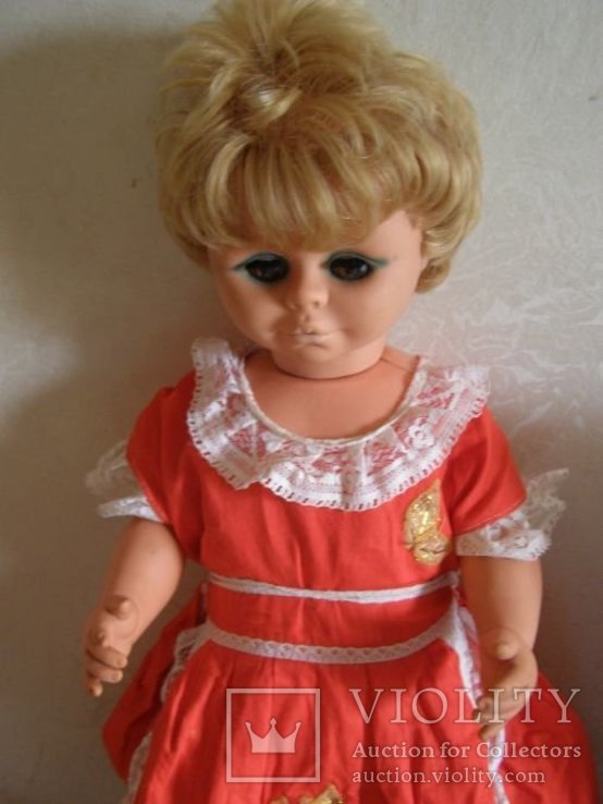 Кукла Рита большая 54см. Германия. ГДР. винтаж., фото №3