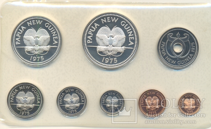Набор Монет 1975, Папуа Новая Гвинея, фото №7