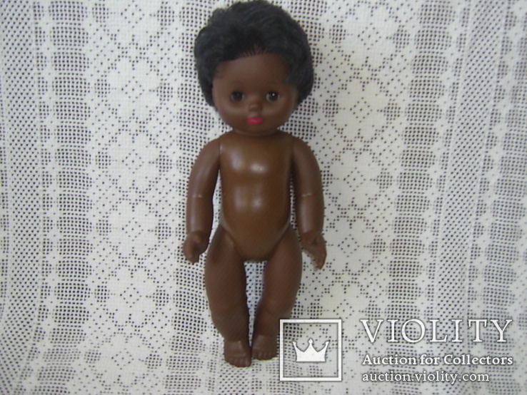 Кукла мулатка-шоколадка 37 см.номерная, фото №3