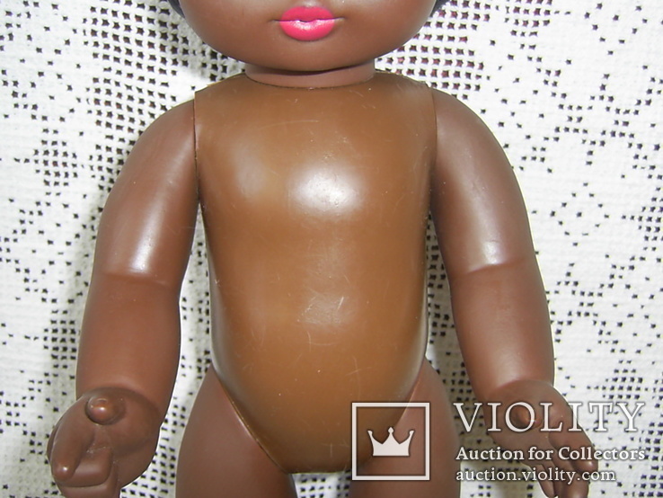 Кукла мулатка-шоколадка 37 см.номерная, фото №9
