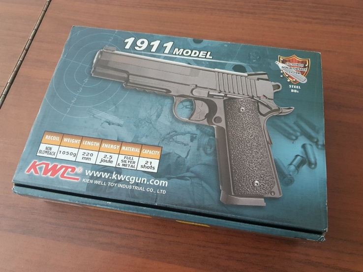 Пневмат KWC 1911, numer zdjęcia 8