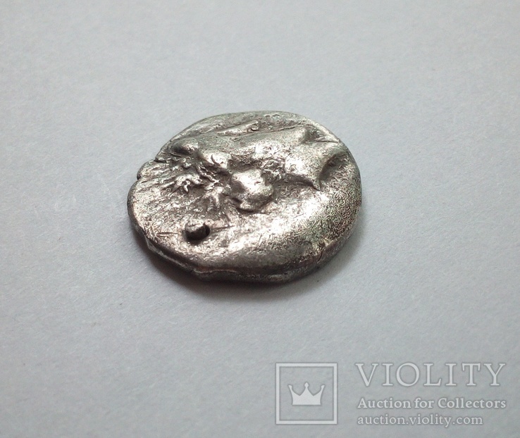 Тетробол (серебро), Эвбея, г.Гистиея, 3 - 2 вв.до н.э., фото №11