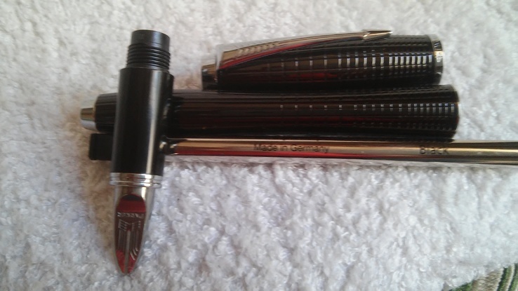 Ручка 5й пишущий узел: 5THK 677 Ebony Metal ручка Пятый Элемент Parker Urban Premium, фото №11