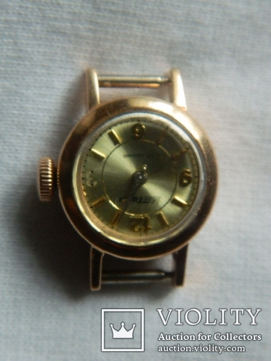 Часы женские Мактайм ( № 119446), золотые, проба 585°, фото №6