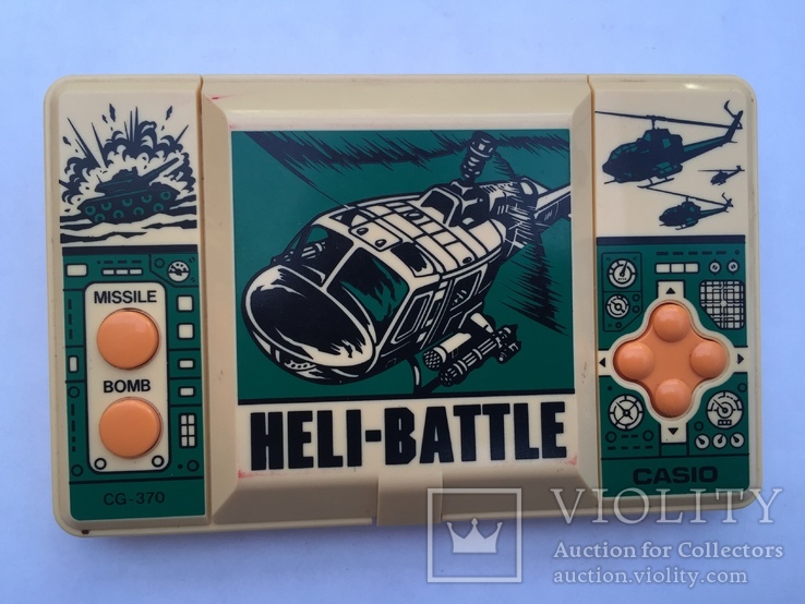 Игра Heli-Battle Casio 1987год